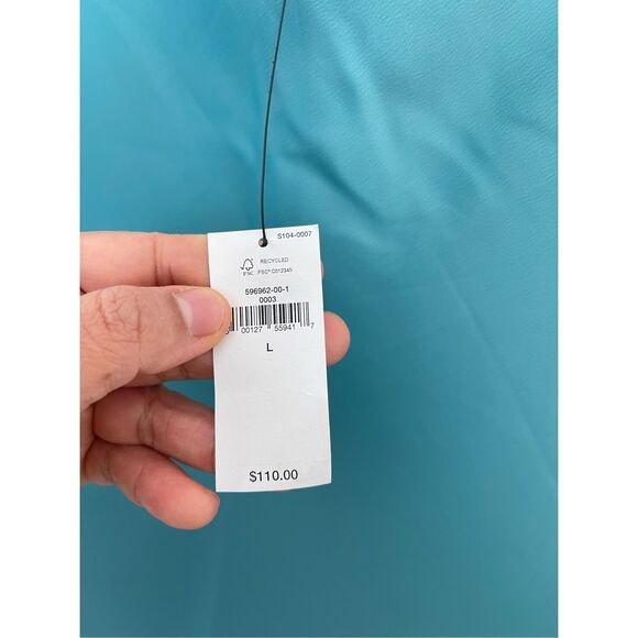 BANANA REPUBLIC Satin Maxi Tiered Skirt Size Large NWT - Picture 5 of 7